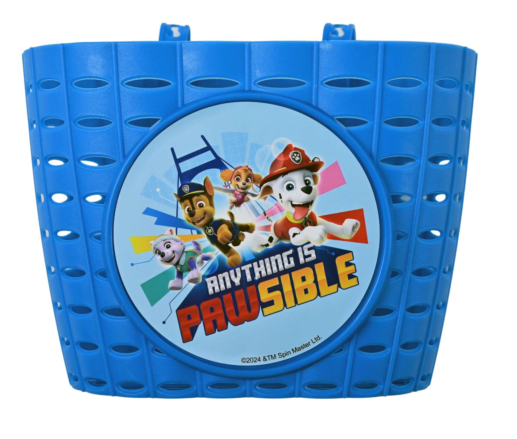 volare-paw-patrol-fahrradkorb-blau-kunststoff-lenkerkorb image 3