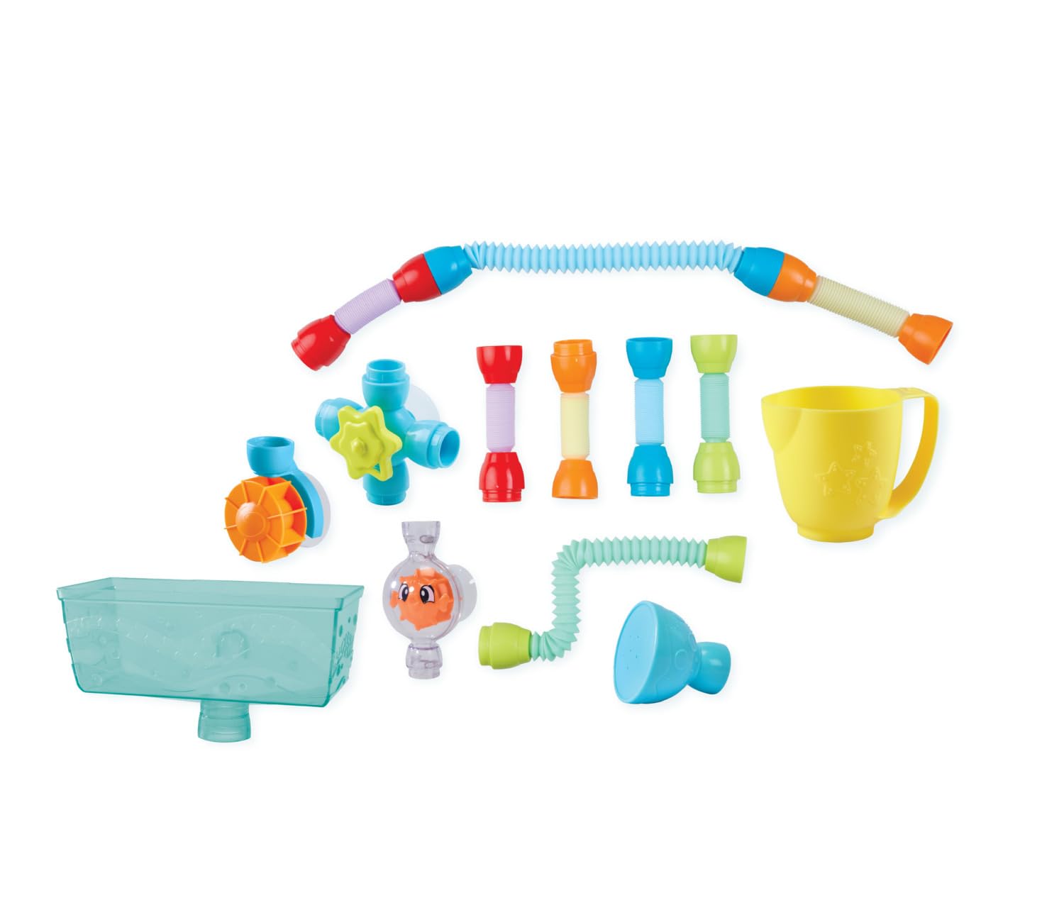simba-waterzone-abc-tub-tubes-badespielzeug-15-tlg-mit-r-hren image 3