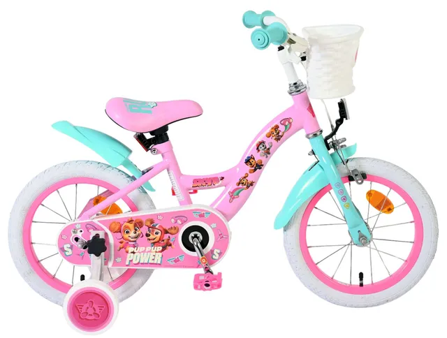paw-patrol-14-zoll-kinderfahrrad-rosa-m-dchen-skye image 1