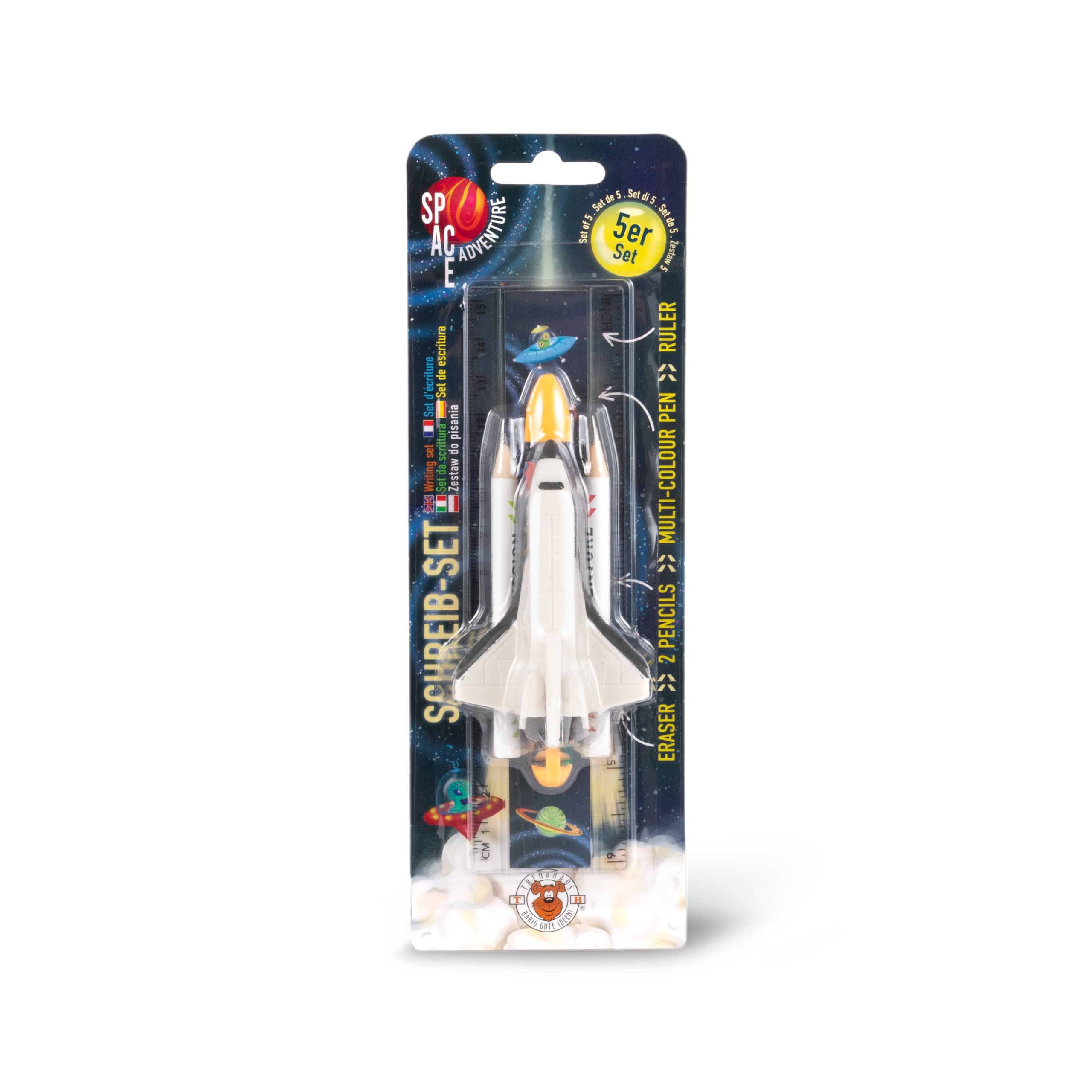 trendhaus-space-adventure-schreibset-5-teilig-15cm image 1