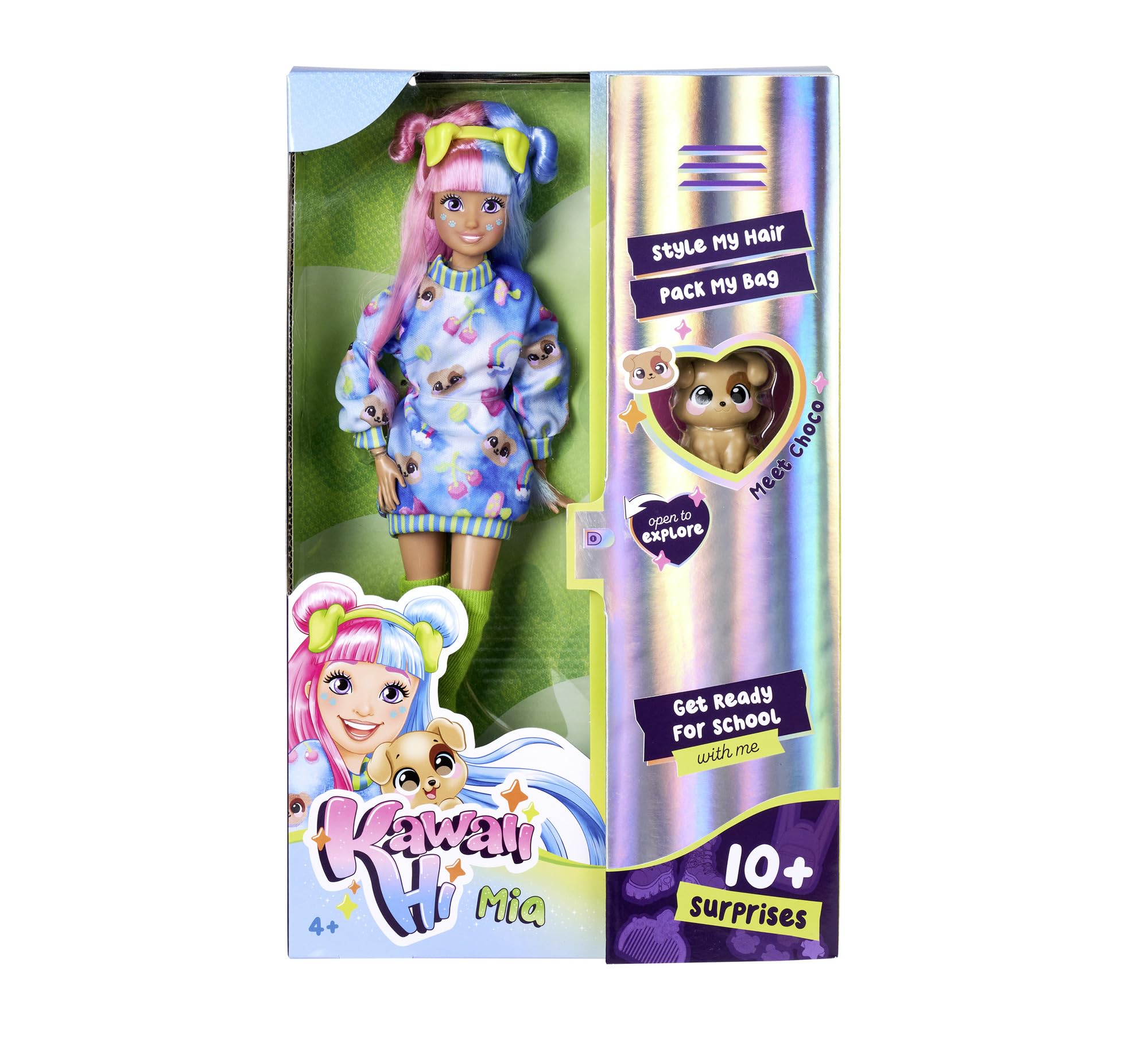 simba-kawaii-hi-mia-modepuppe-26-cm-mit-hund-choco image 1
