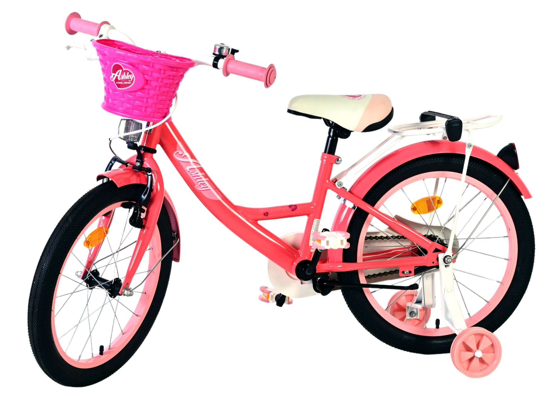 volare-ashley-18-zoll-kinderfahrrad-rosa-rot-korb image 8