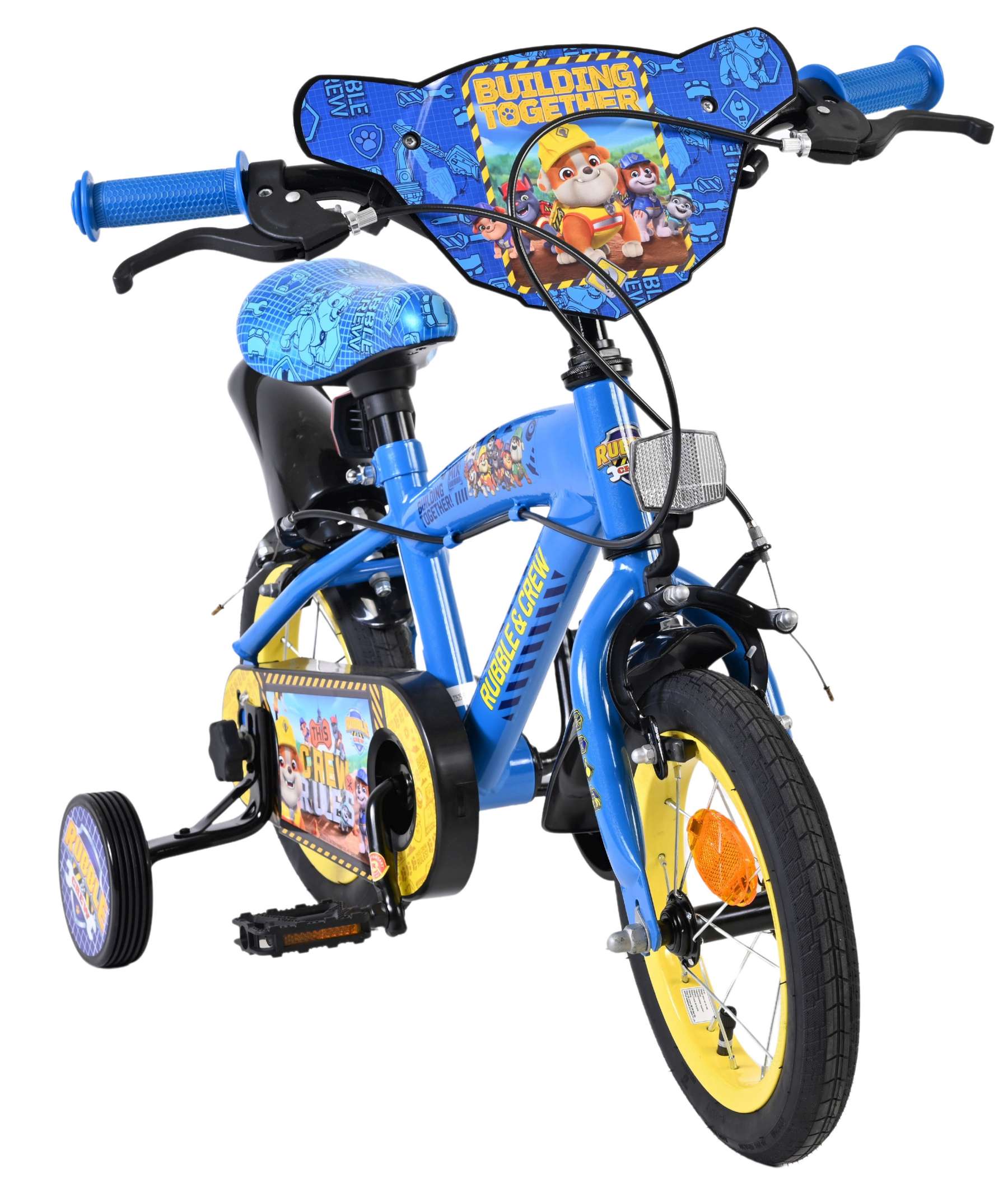 volare-rubble-crew-kinderfahrrad-12-zoll-blau-handbremsen image 5