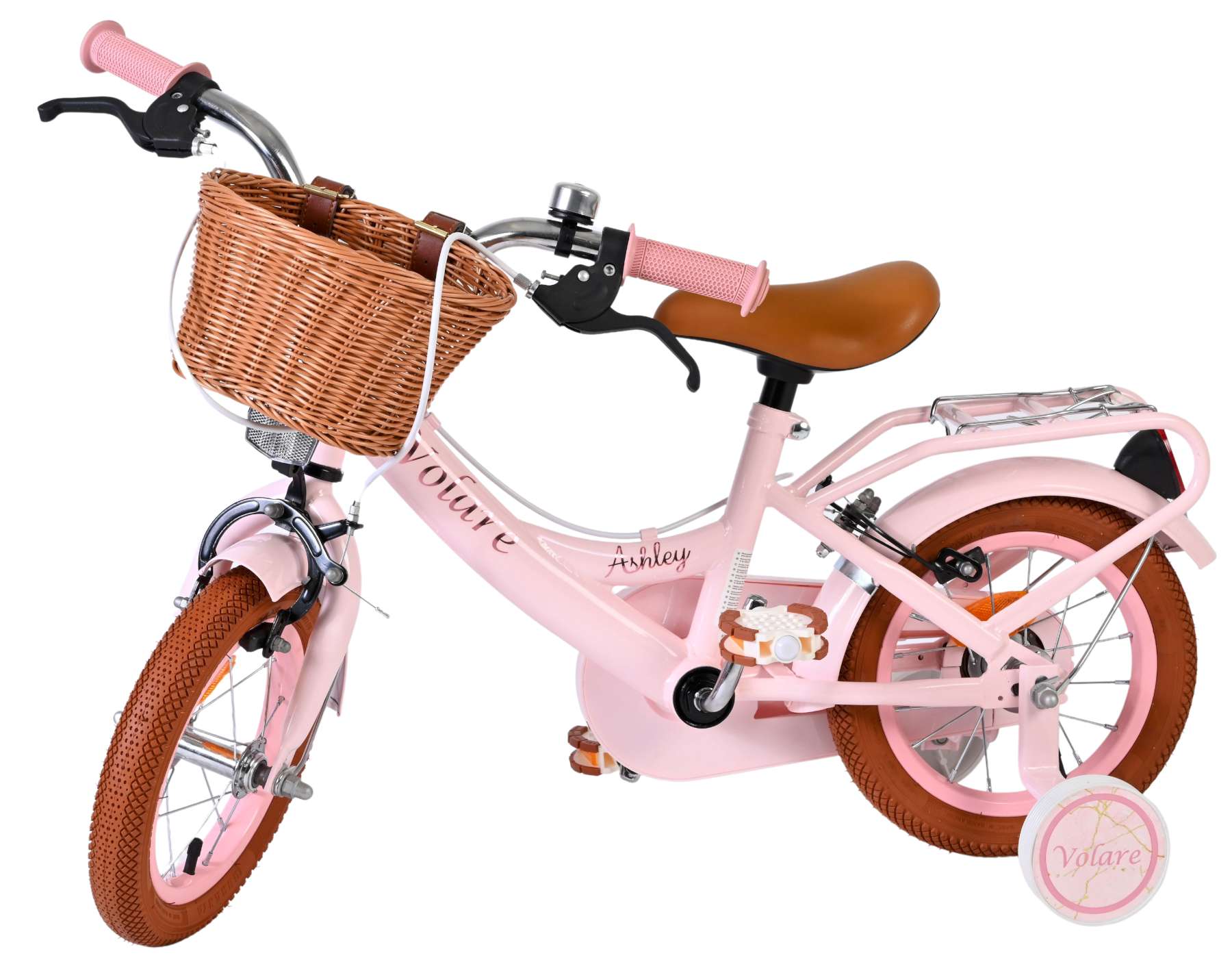 volare-ashley-12-zoll-kinderfahrrad-rosa-handbremsen image 8