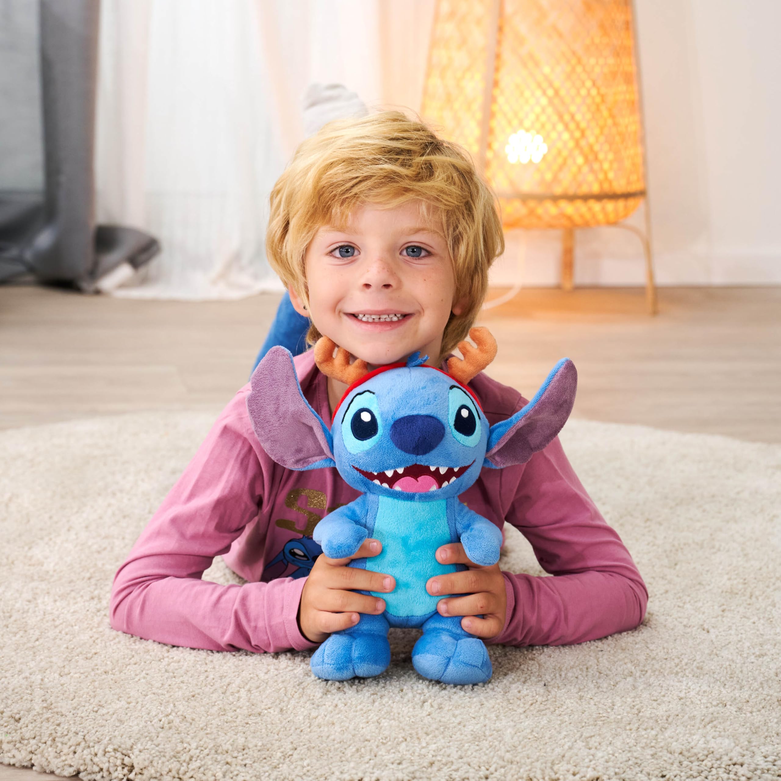 simba-disney-stitch-pl-sch-25-cm-mit-rentiergeweih image 7