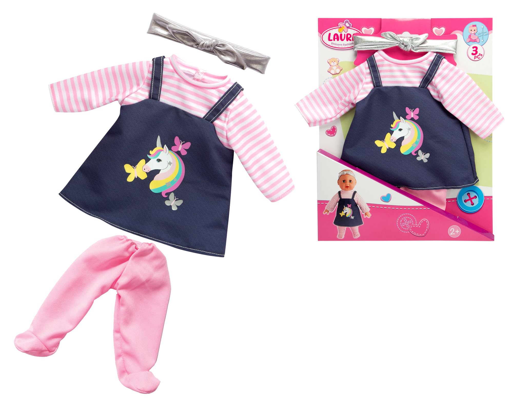simba-laura-einhorn-fashion-puppenkleidung-3tlg-36-43-cm image 5