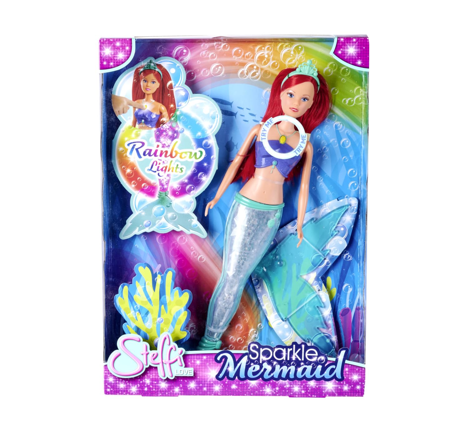 simba-steffi-love-sparkle-mermaid-puppe-39-cm-meerjungfrau image 7