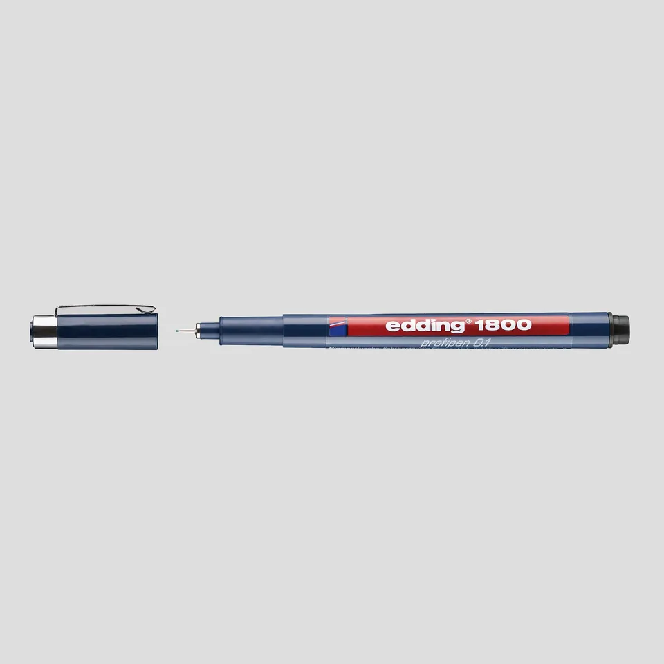 edding-profipen-1800-fineliner-0-1-mm-schwarz image 1