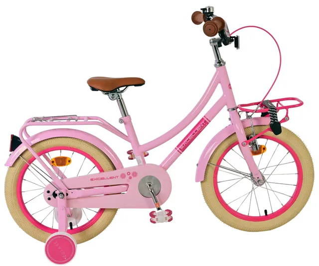 volare-excellent-16-zoll-kinderfahrrad-rosa-mit-st-tzr-dern image 1