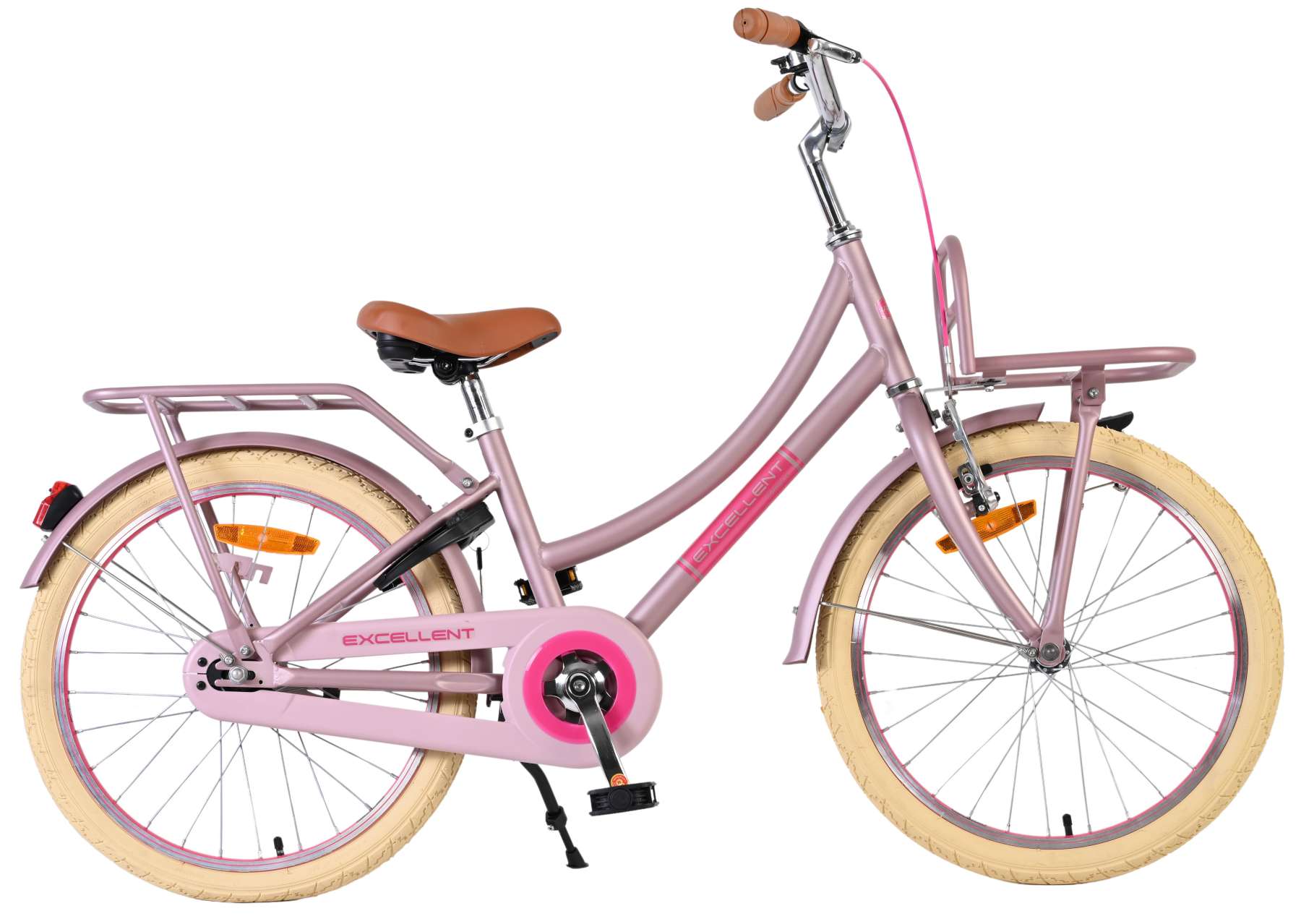 volare-excellent-20-zoll-kinderfahrrad-matt-rosa-m-dchen image 1