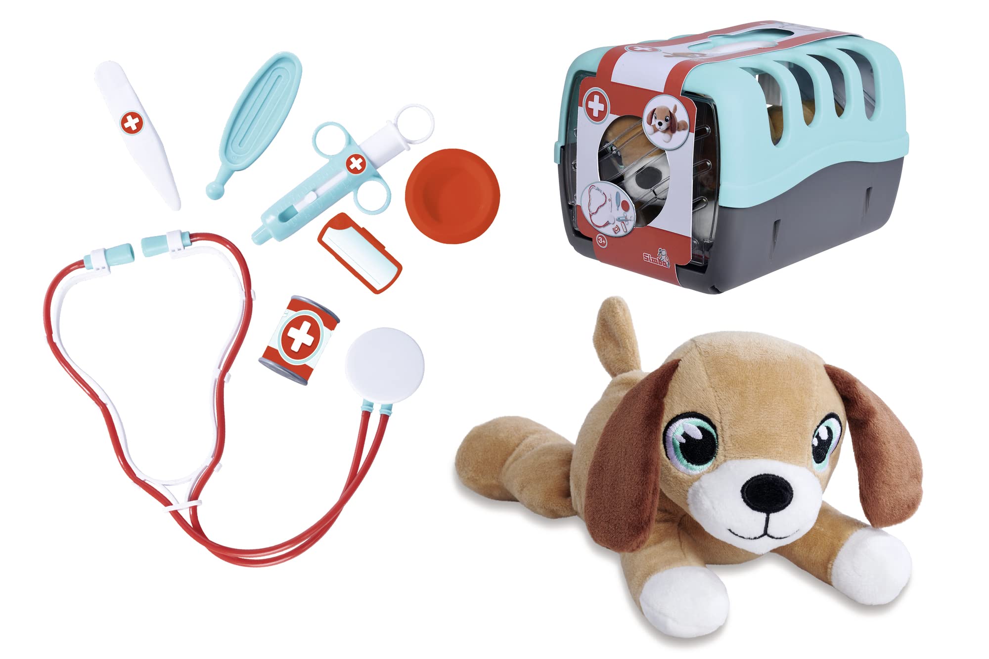 simba-scout-tierarztkoffer-7-teilig-mit-pl-schhund-24cm image 2