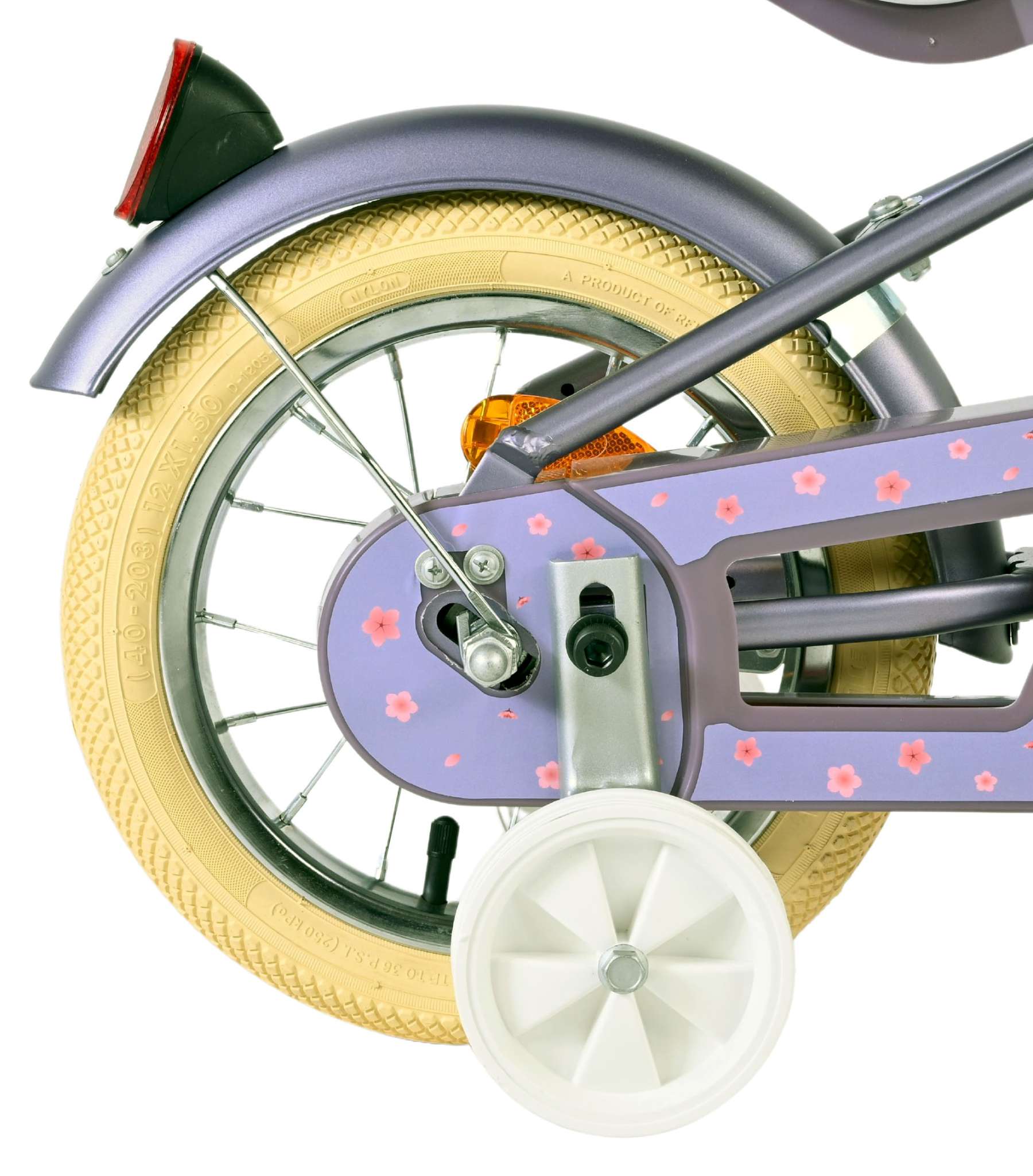 volare-blossom-12-zoll-kinderfahrrad-lila-mit-k-rbchen image 2