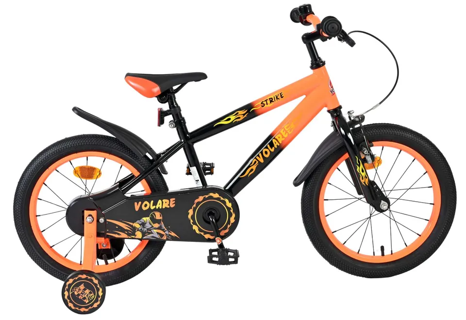 volare-strike-16-zoll-kinderfahrrad-orange-jungen-r-cktrittbremse image 1