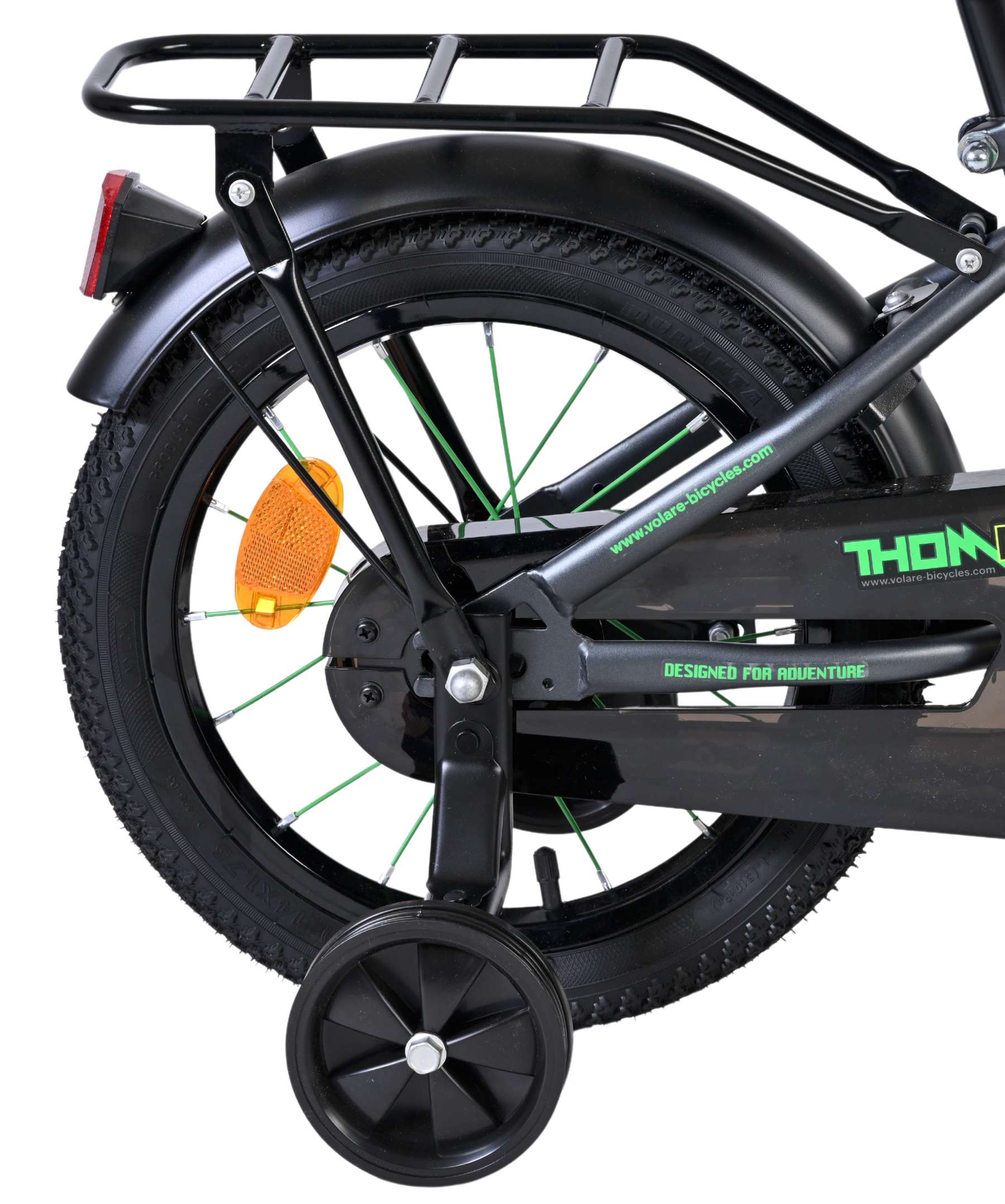 volare-thombike-14-zoll-kinderfahrrad-jungen-gr-n-grau-r-cktritt image 3