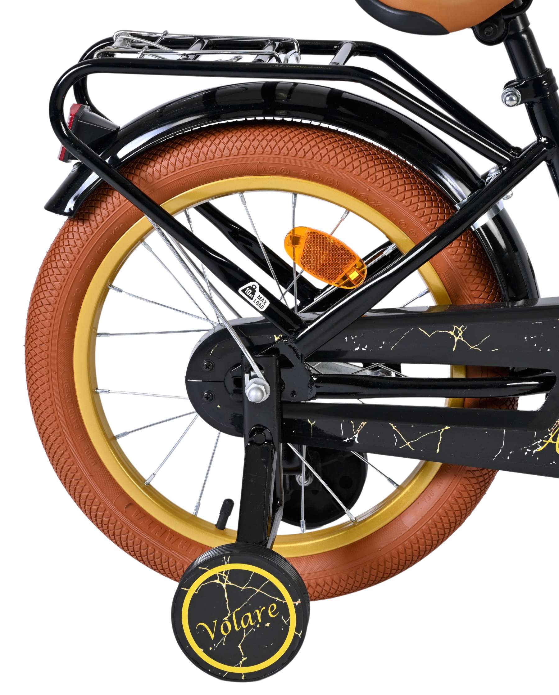 volare-ashley-16-zoll-kinderfahrrad-m-dchen-schwarz-st-tzr-der image 2