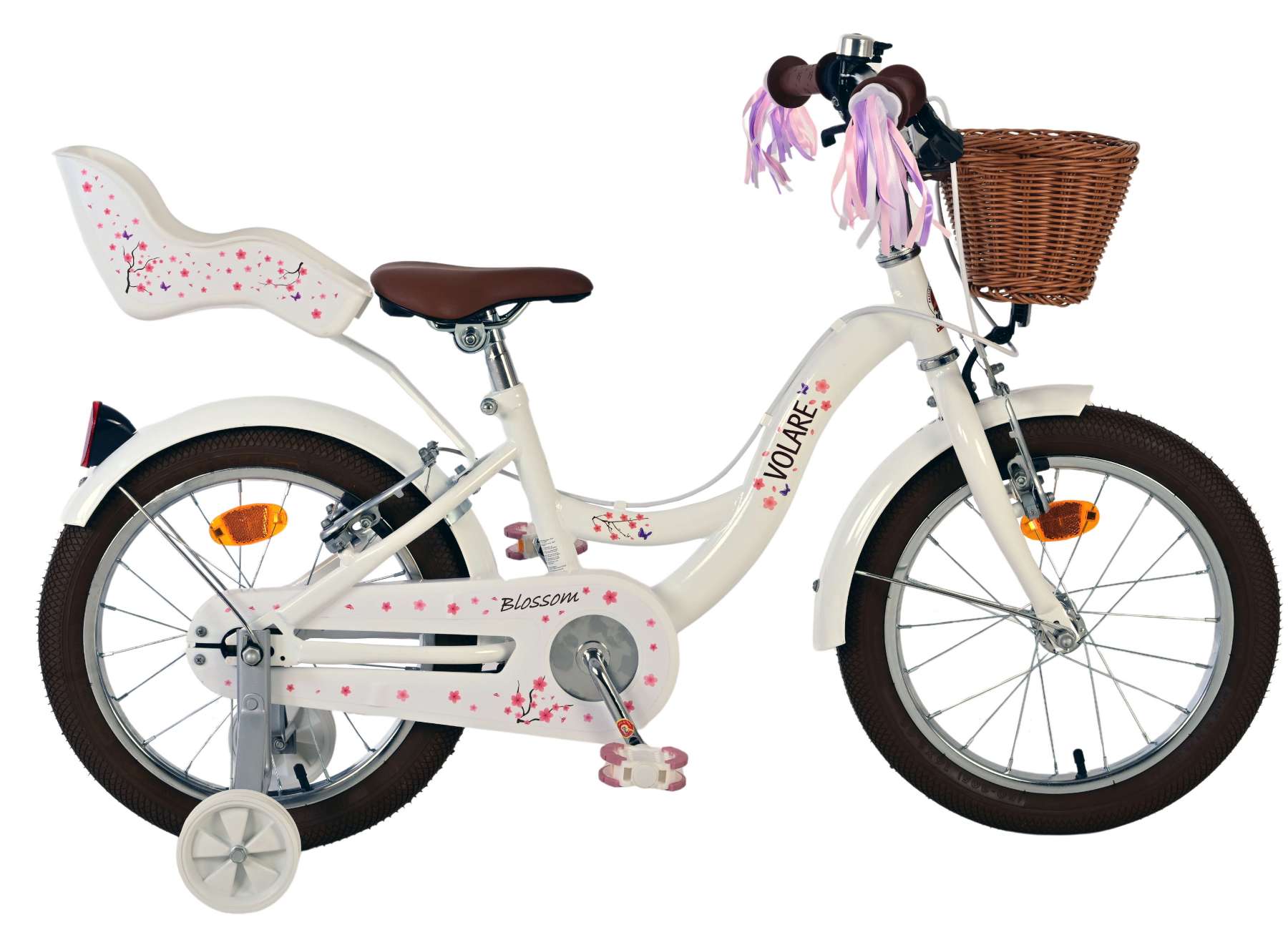 volare-blossom-16-zoll-m-dchenfahrrad-wei-mit-korb image 1