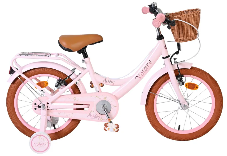 volare-ashley-16-zoll-kinderfahrrad-rosa-m-dchen-handbremsen image 1