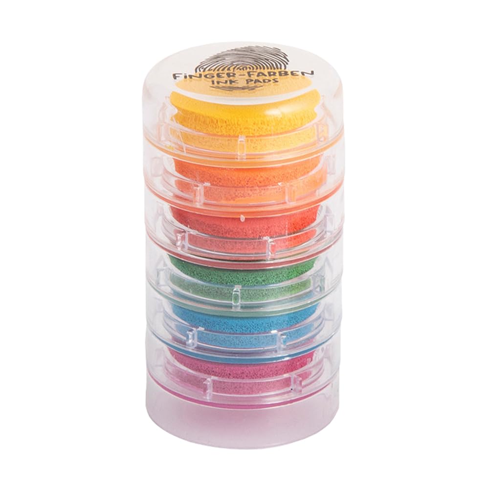 trendhaus-stempel-fun-fingerstempel-farben-6er-turm-abwaschbar image 1