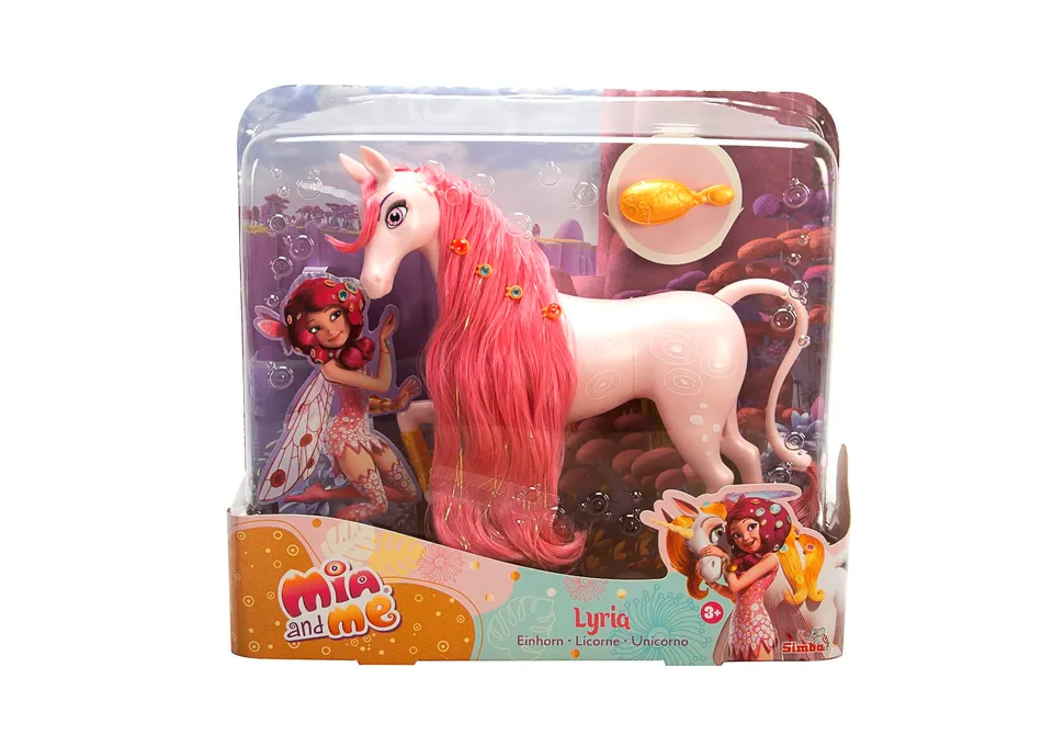 simba-mia-and-me-einhorn-lyria-spielfigur-25cm-pinke-m-hne image 1