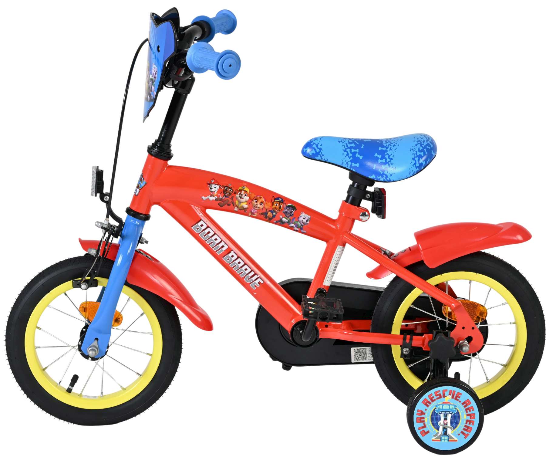 volare-paw-patrol-kinderfahrrad-12-zoll-rot-blau-st-tzr-der image 7