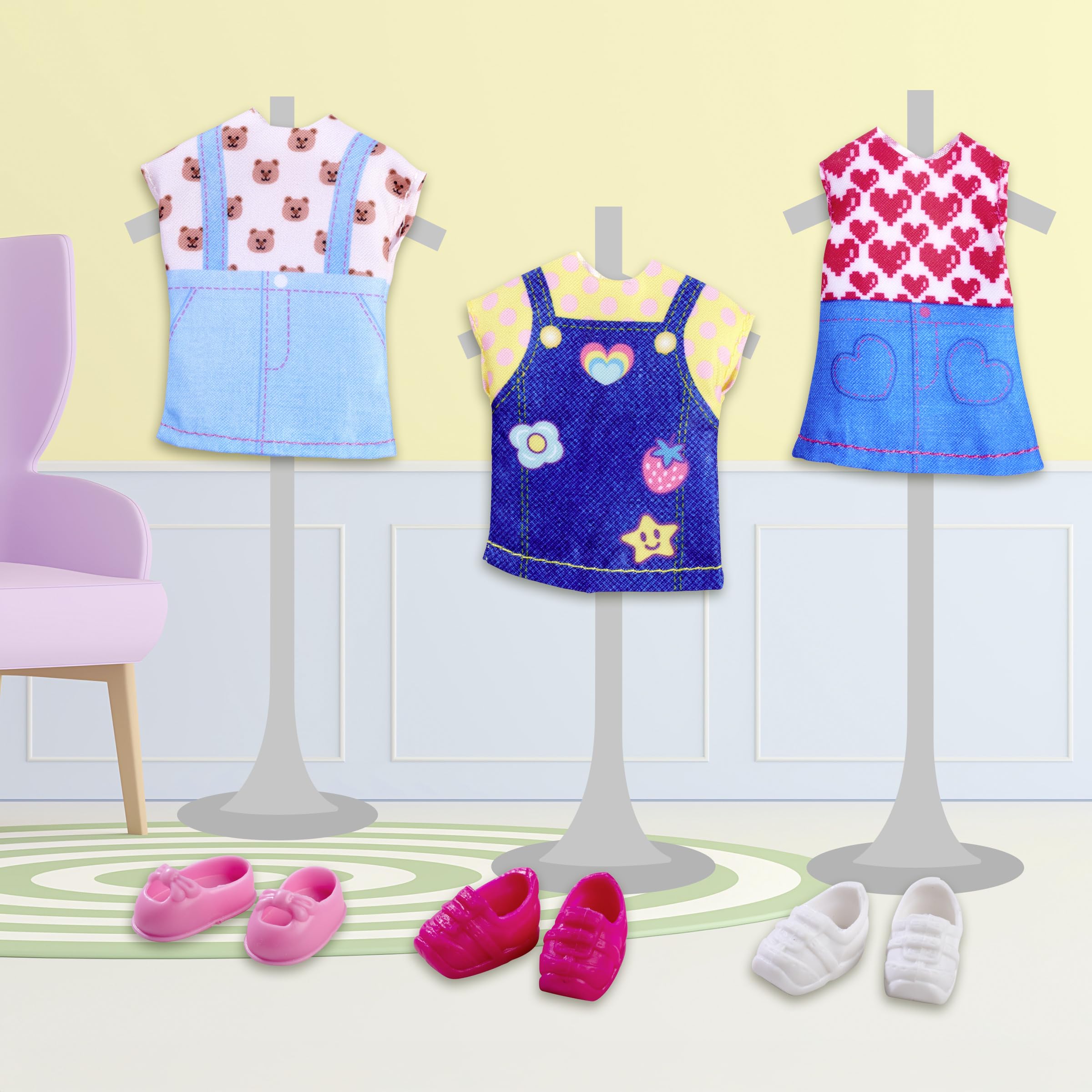 simba-evi-love-fashion-puppe-12-cm-jeanskleid-3-outfits image 6
