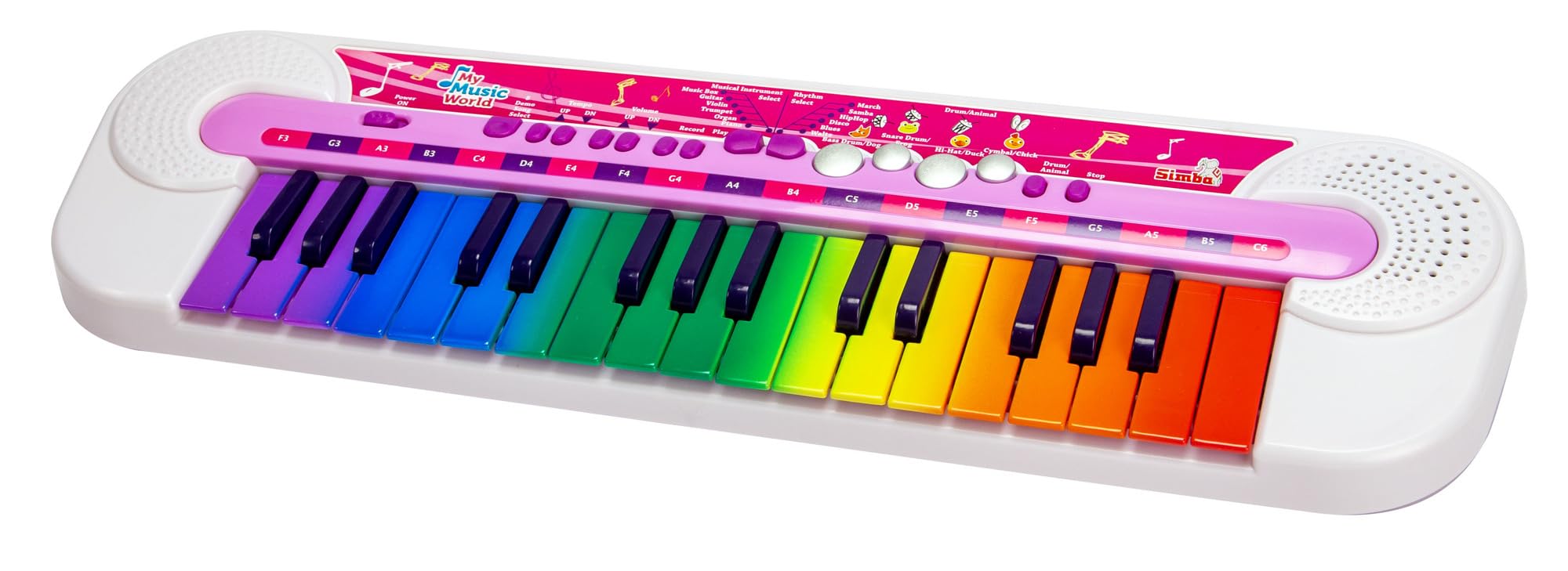 simba-my-music-world-girls-keyboard-32-tasten image 2