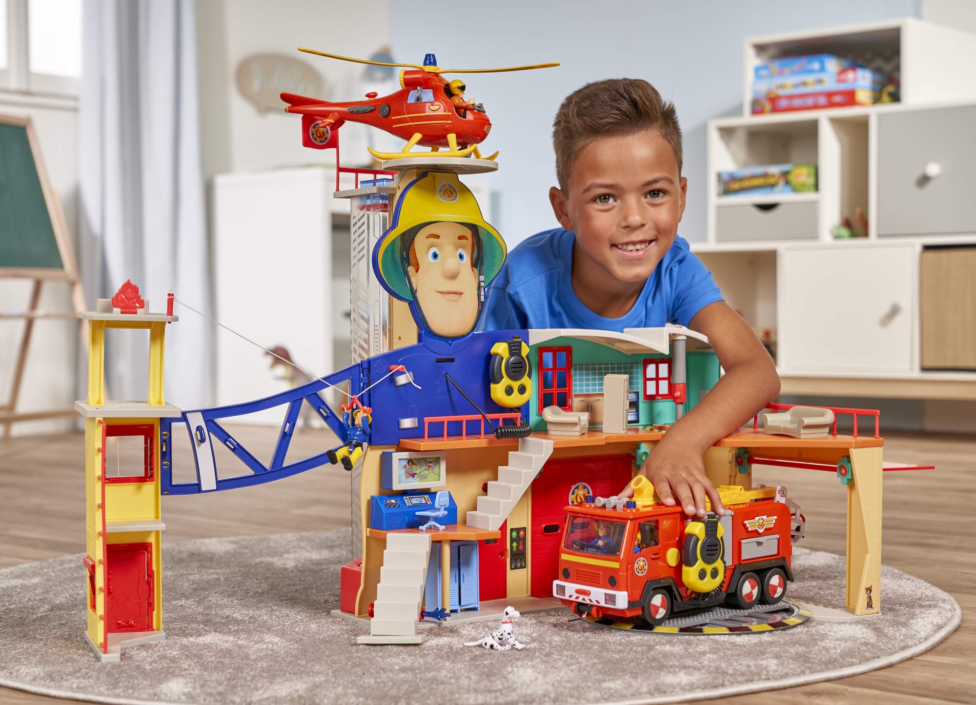 simba-feuerwehrmann-sam-mega-feuerwehrstation-xxl-mit-sound image 3