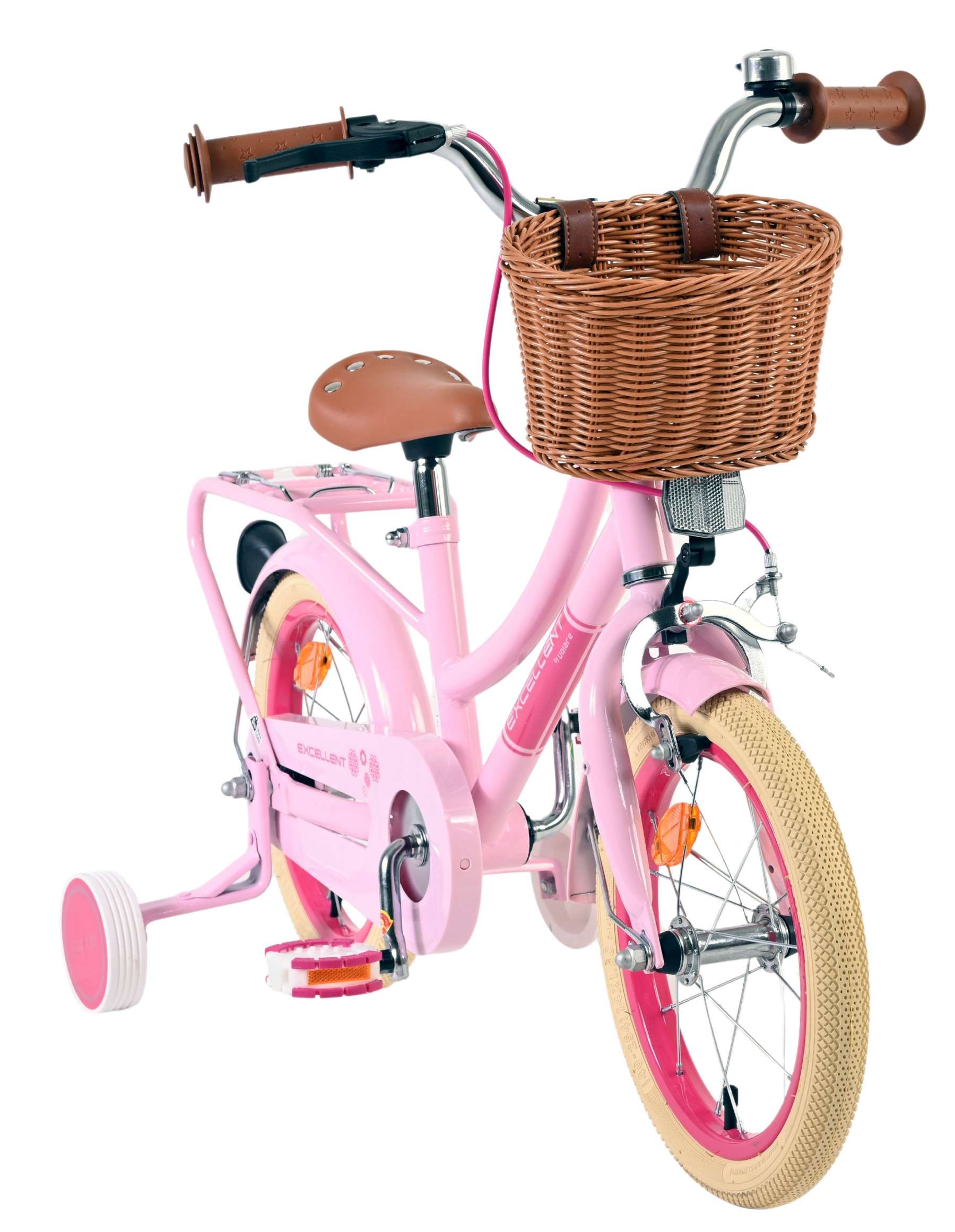 volare-excellent-14-zoll-m-dchenfahrrad-rosa-mit-korb image 5