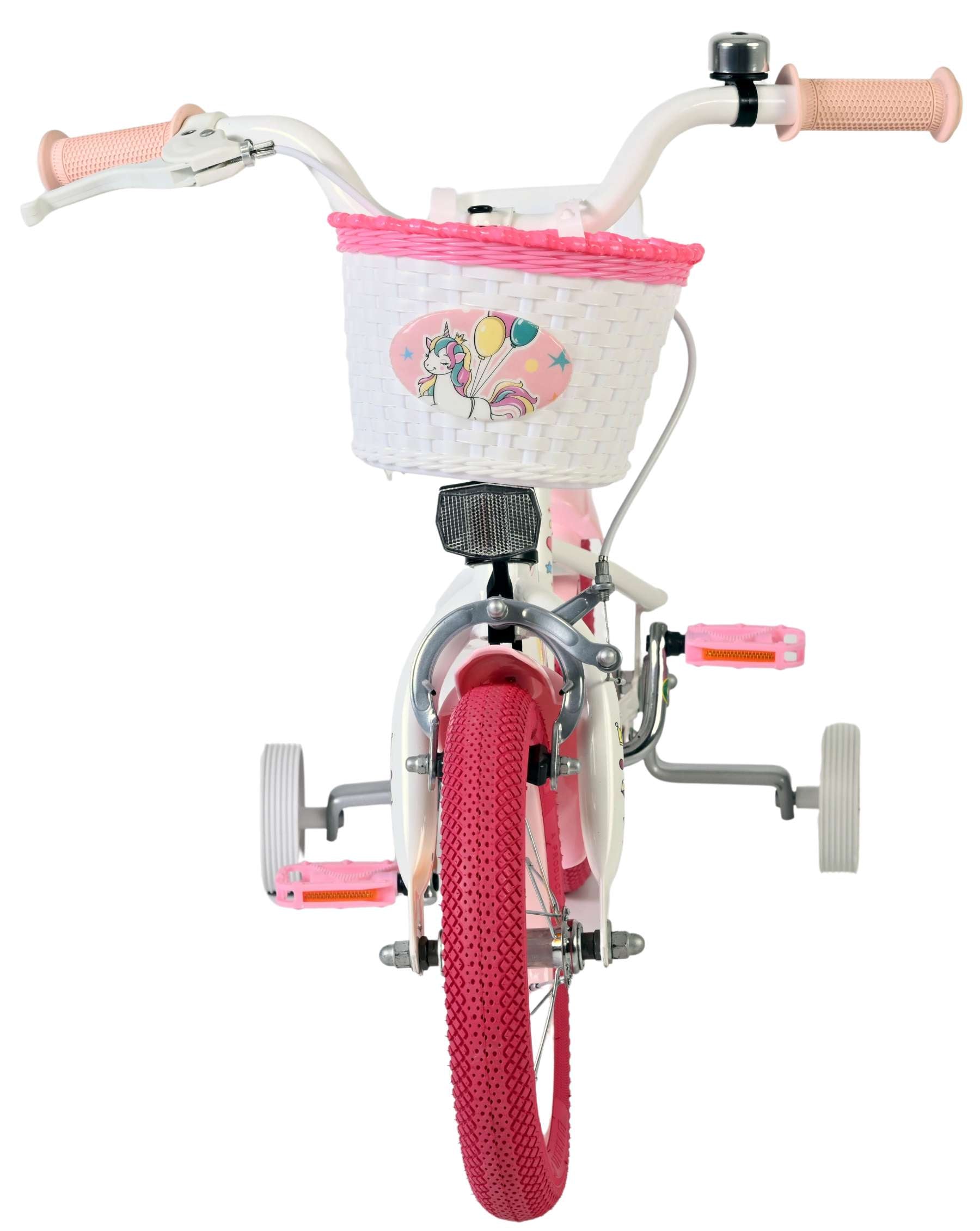 volare-unicorn-maedchenfahrrad-12-zoll-weiss-mit-korb image 6