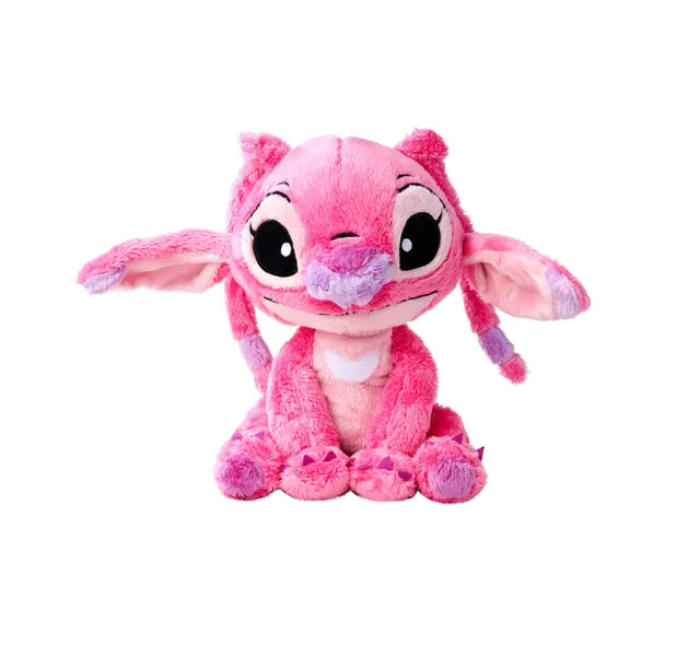 simba-disney-lilo-stitch-angel-pl-sch-25cm-pink image 1