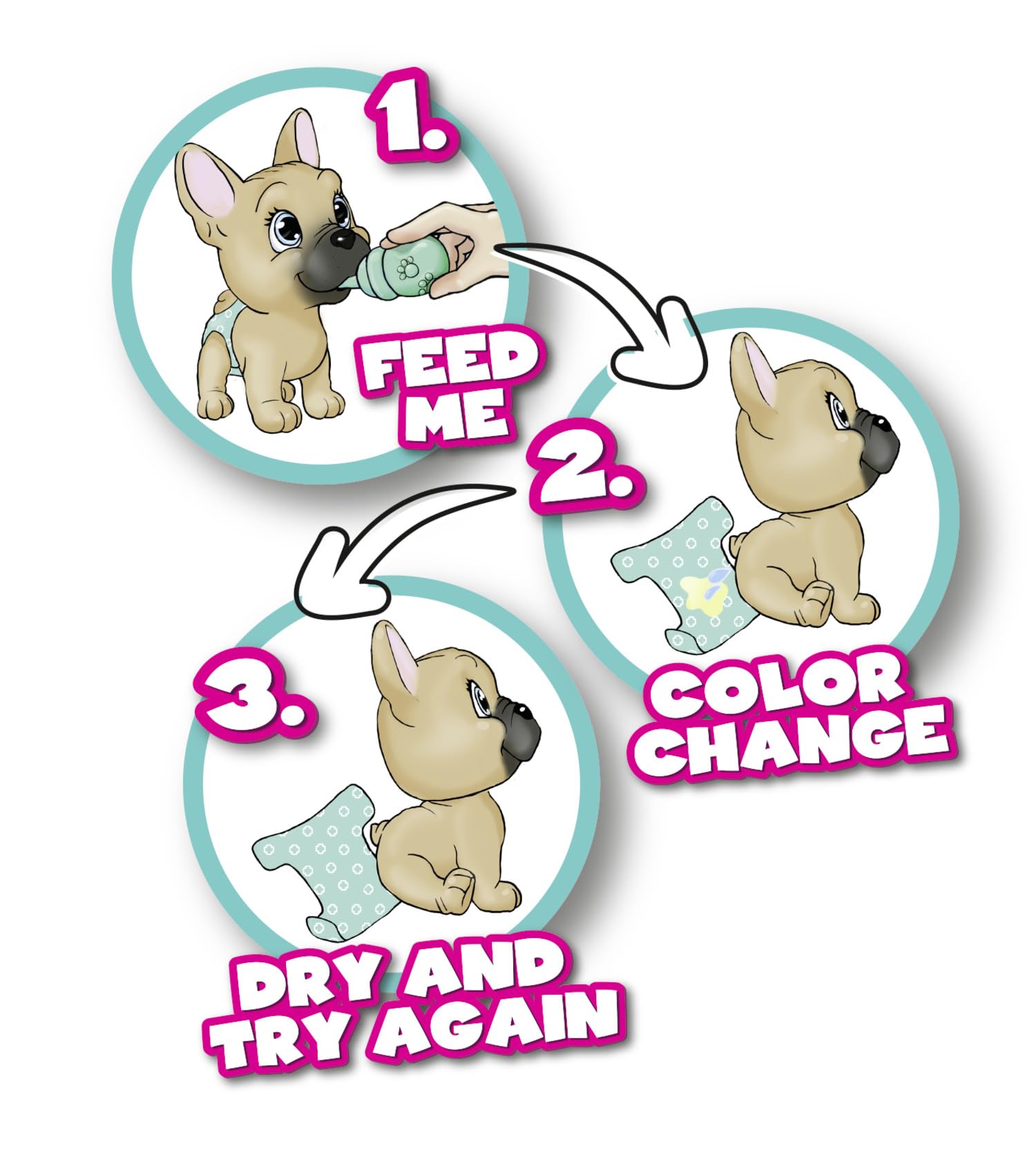 simba-pamper-petz-dog-doktor-frenchie-17-cm-mit-windel image 3