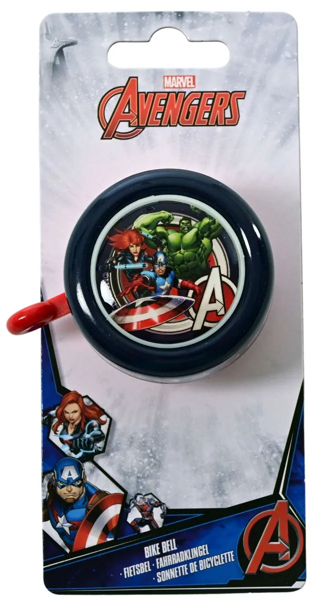 avengers-fahrradklingel-rot-metall-f-r-kinderfahrrad image 1