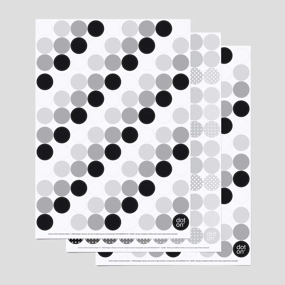 dot-on-black-white-dots-klebepunkte-20-mm-3er-set image 1