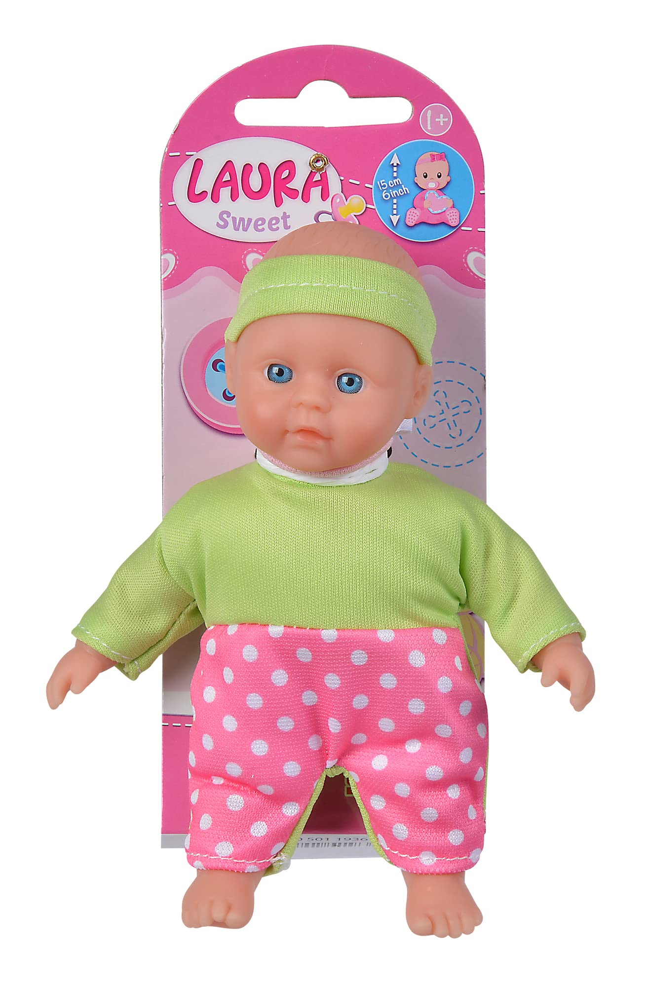 simba-laura-weichk-rperpuppe-babypuppe-15-cm-ab-12-monaten image 2