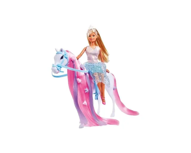 simba-steffi-love-riding-princess-puppe-mit-pferd-29cm image 1