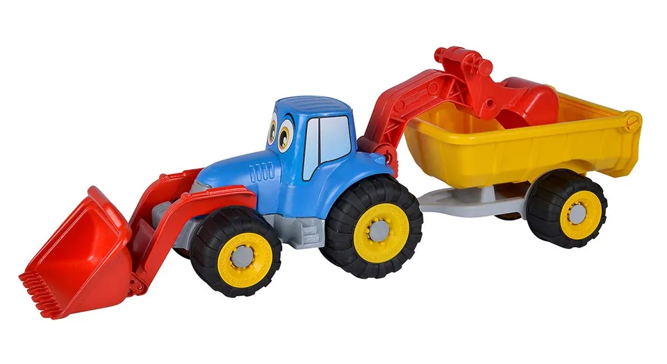 simba-androni-traktor-mit-anh-nger-54-cm-sandspielzeug image 1