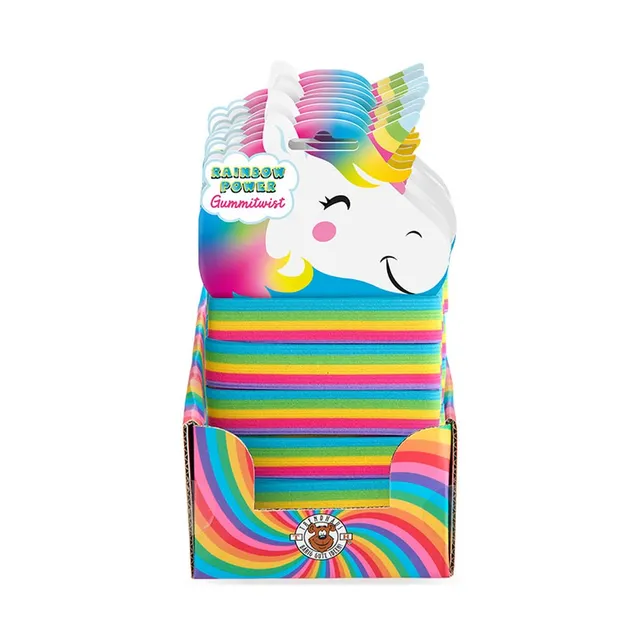 trendhaus-rainbow-power-gummitwist-regenbogen-5m image 1