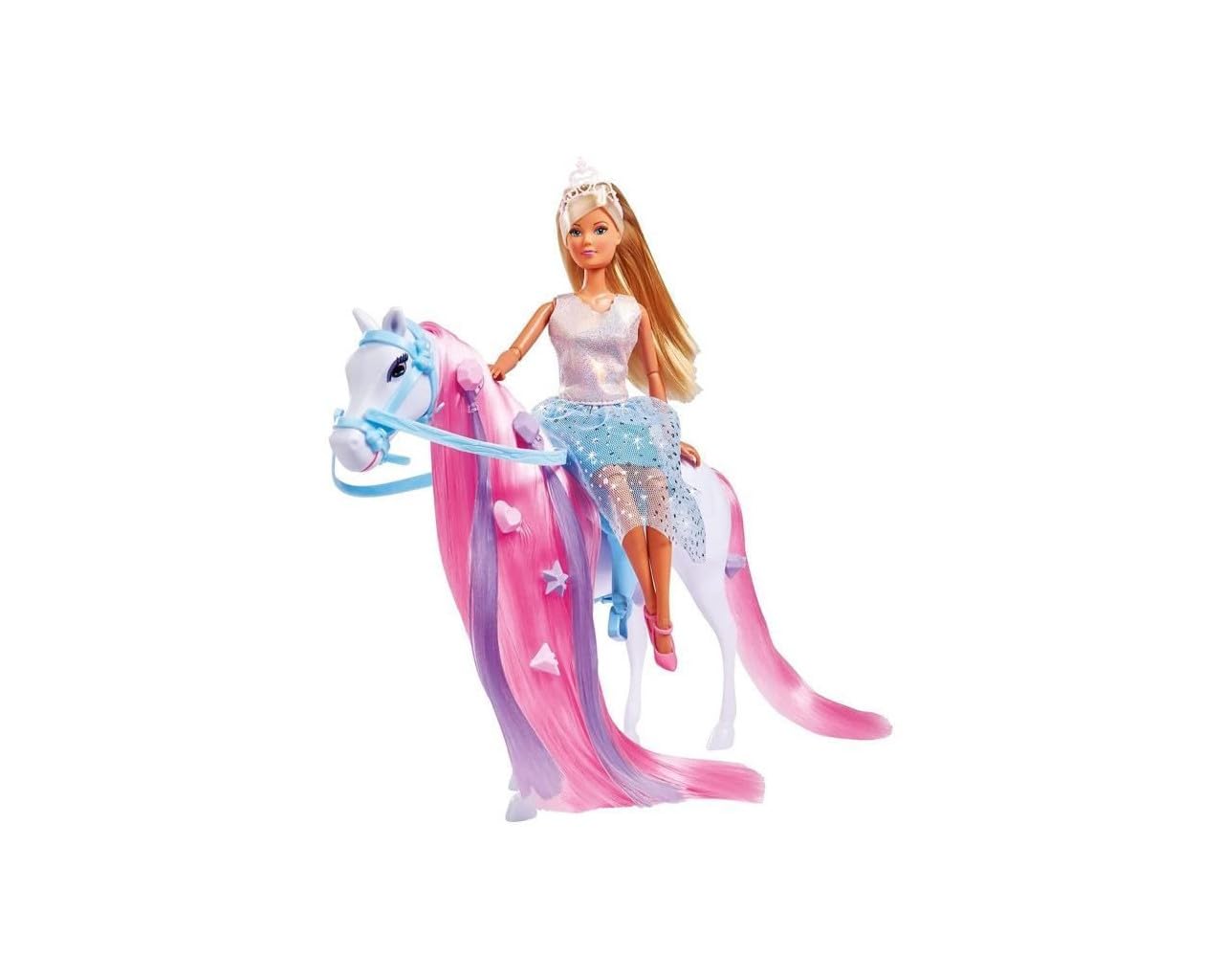 simba-steffi-love-riding-princess-puppe-mit-pferd-29cm image 1