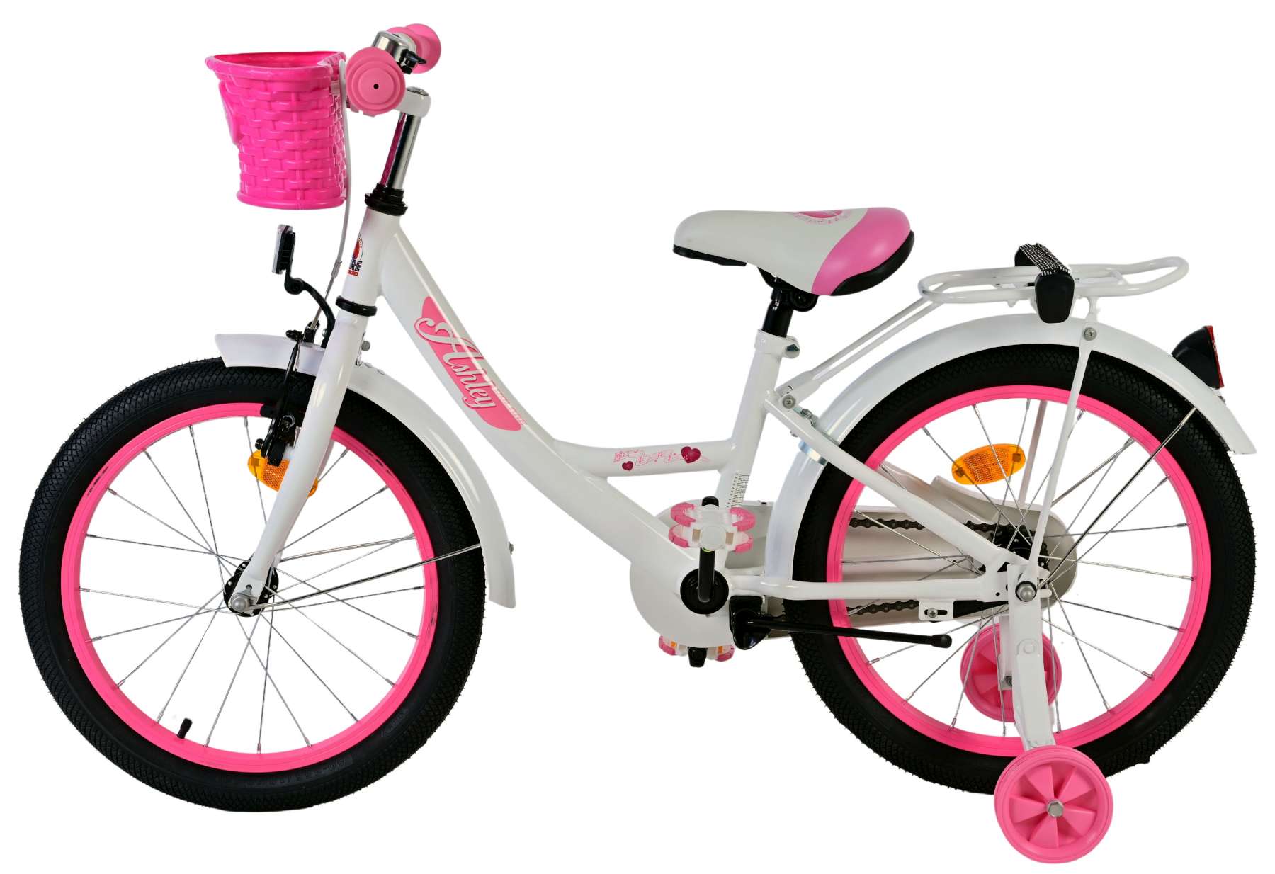 volare-ashley-kinderfahrrad-18-zoll-wei-mit-korb image 8