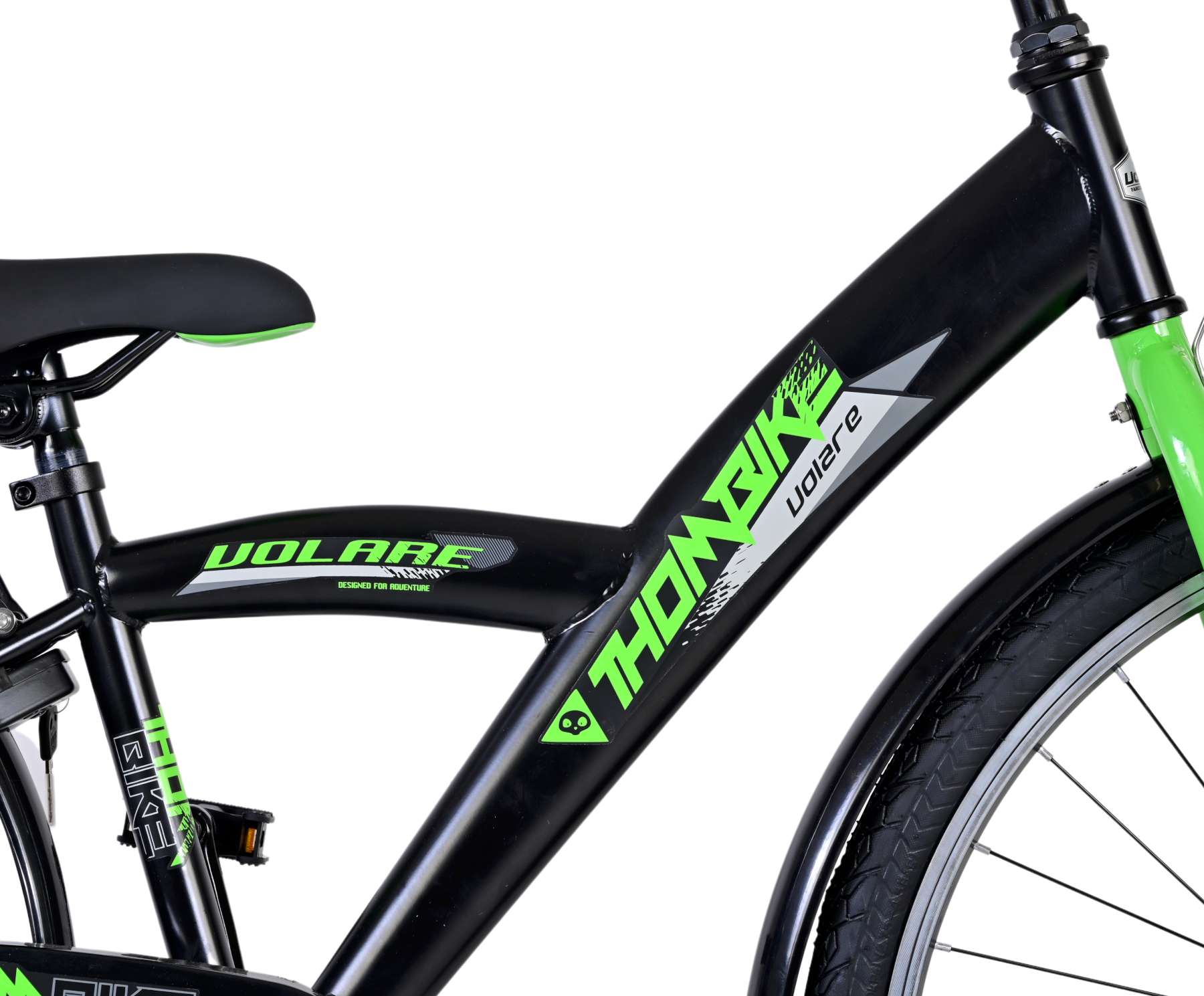 volare-thombike-26-zoll-jugendfahrrad-schwarz-gr-n image 7