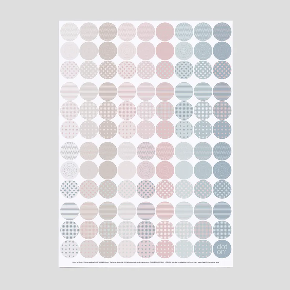 dot-on-nordic-pattern-dots-klebepunkte-20-mm-107-st-ck image 1
