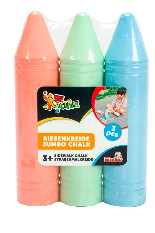 simba-art-fun-jumbo-stra-enmalkreide-3er-set image 1