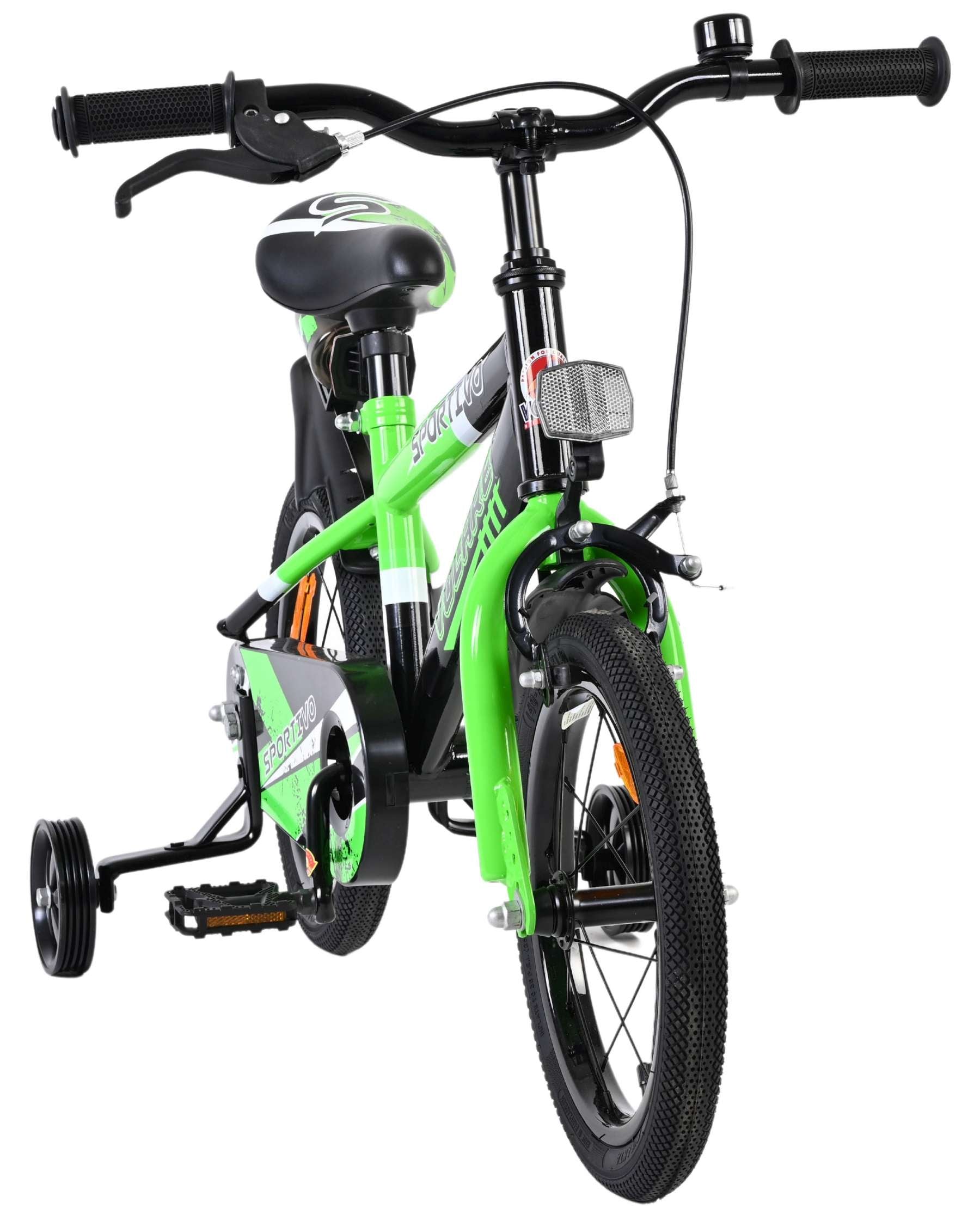 volare-sportivo-14-zoll-kinderfahrrad-jungen-gr-n-trinkflasche image 5