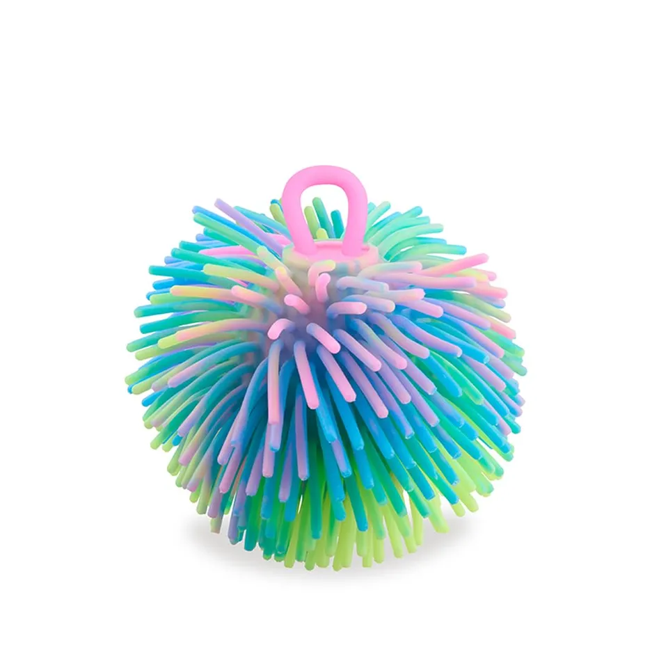trendhaus-rainbow-power-wuschel-finger-ball-stressball-9-5-cm image 1
