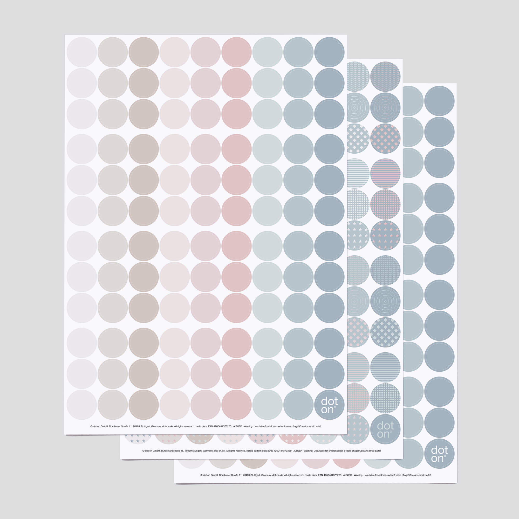dot-on-nordic-dots-klebepunkte-20-mm-3er-set-nordisch image 1