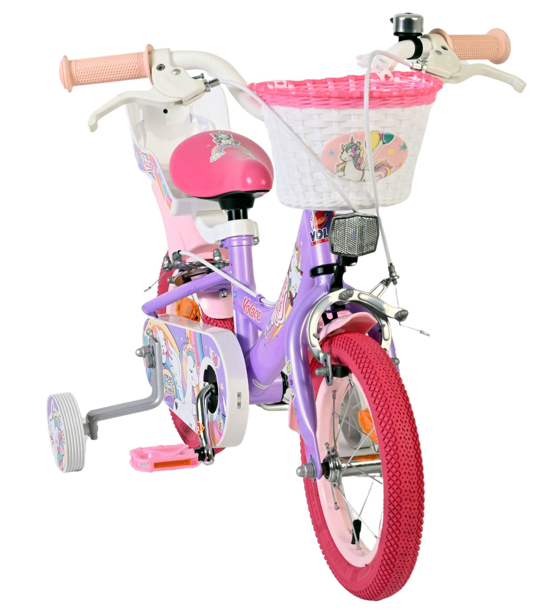 volare-unicorn-12-zoll-kinderfahrrad-lila-st-tzr-der image 5