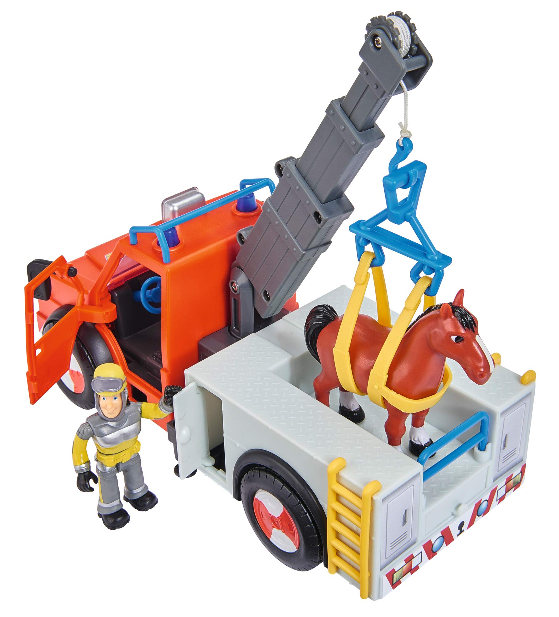 simba-fireman-sam-phoenix-23cm-mit-figur-und-pferd image 2