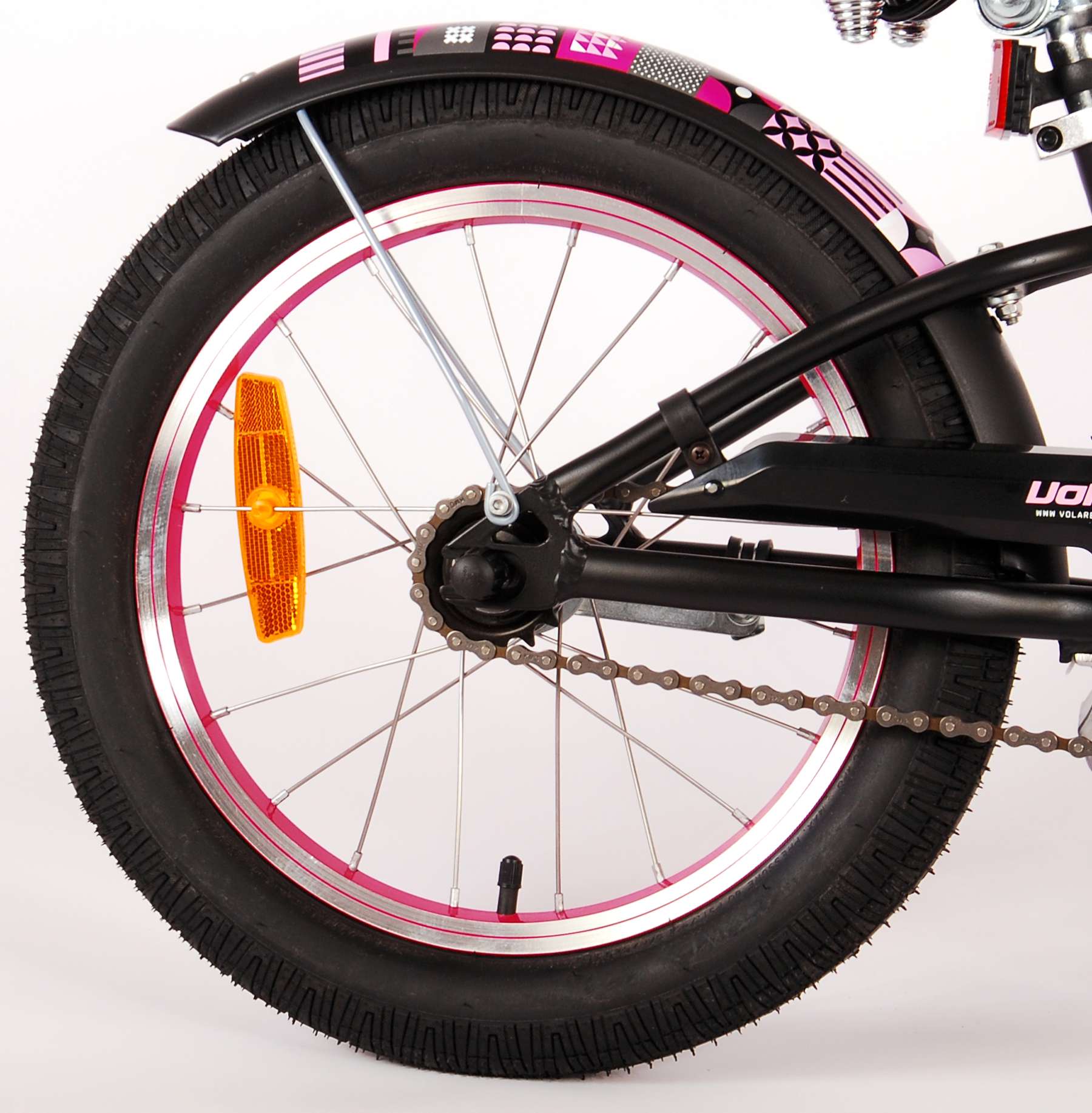 volare-miracle-cruiser-kinderfahrrad-16-zoll-mattschwarz image 4