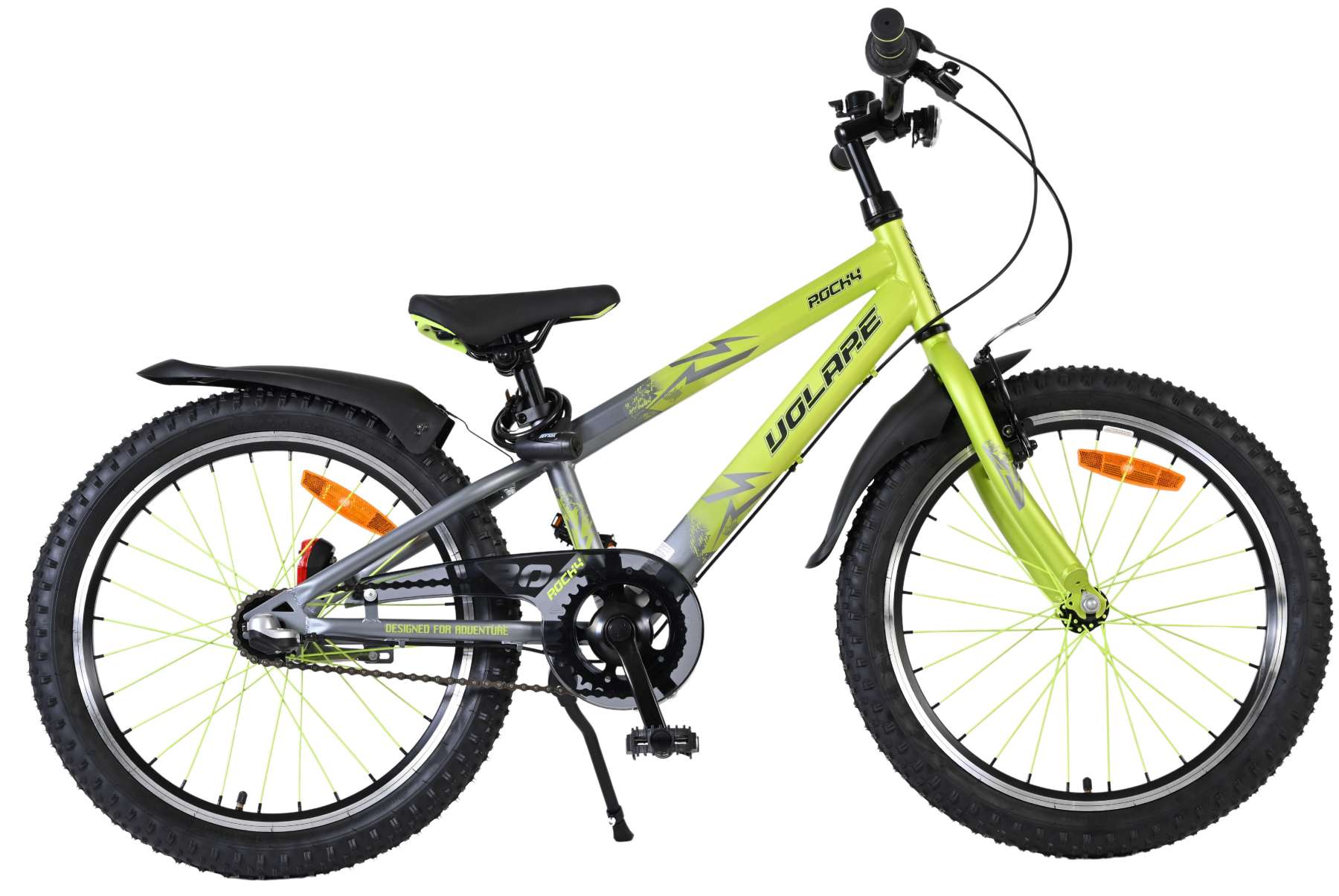 volare-rocky-20-zoll-kinderfahrrad-gr-n-jungen-3-gang image 1