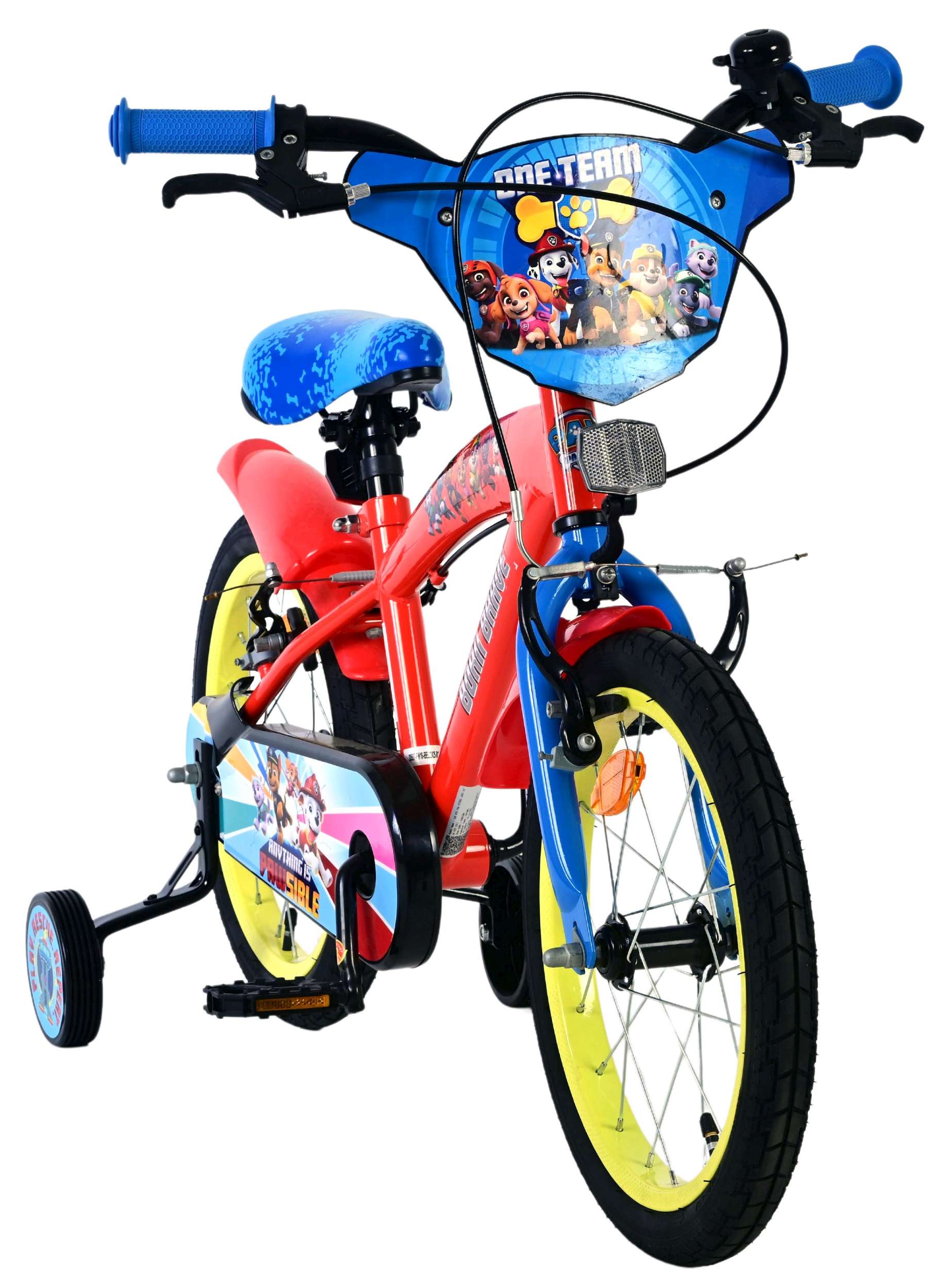 paw-patrol-kinderfahrrad-16-zoll-rot-jungen-handbremsen image 5
